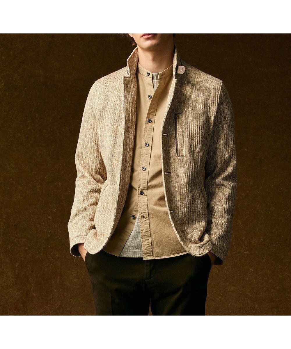【ジョセフ アブード/JOSEPH ABBOUD / MEN】の【洗える/軽量/ストレッチ/イージーケア】ツィーディーフリース ジャケット 人気、トレンドファッション・服の通販 founy(ファニー) 　ファッション　Fashion　メンズファッション　Fashion for Men　アウター　Men's Coats Outerwear　ブルゾンジャケット / カジュアルアウター　Bomber Jackets & Blousons　インナー　Innerwear　ウォッシャブル　Machine Washable　洗える　Machine Washable　軽量　Lightweight, Ultra Light　ジャケット　Jacket, Outerwear　ストレッチ　Stretch, Stretchy Fabric　定番　Standard, Basic Item　ブルゾン　Blouson, Bomber Jacket　リラックス　Relax, Relaxed Fit　冬　Winter / This Winter　A/W・秋冬　Autumn/Winter　おすすめ　Recommended / Our Picks　エレガント 上品　Elegant　ビジネス 仕事 通勤　Business / Work / Commuting　 other-1|ID: prp329100004698486 ipo3291000000033927971