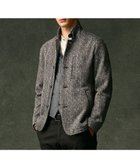 【ジョセフ アブード/JOSEPH ABBOUD / MEN】の【軽量/ストレッチ/イージーケア】ツィーディーフリース ジャケット ブラック系|ID: prp329100004698486 ipo3291000000035660965
