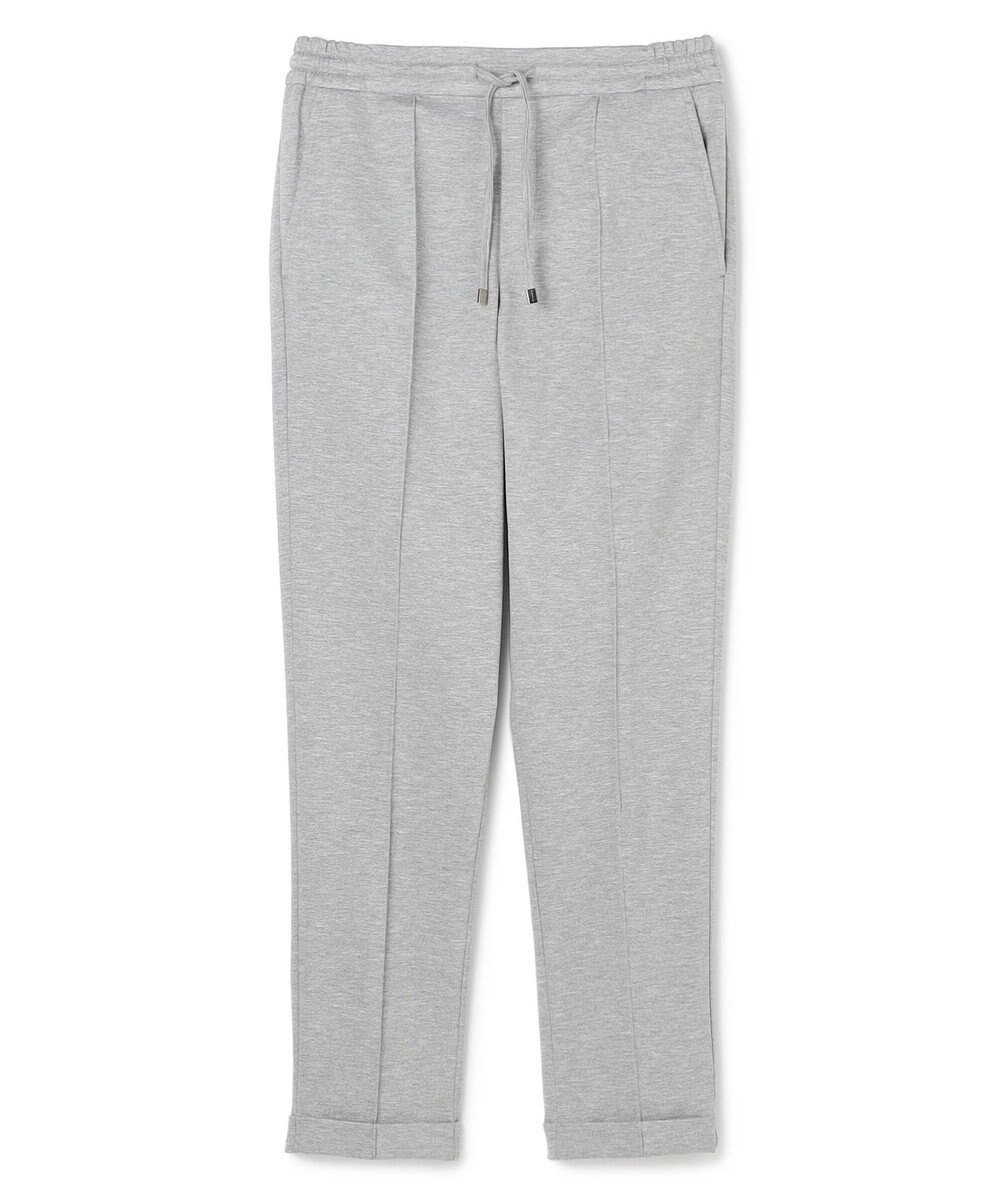【ジョゼフ オム/JOSEPH HOMME / MEN】の【WEB限定】【H DUE / アッカデュエ】永久クリース ジャージーパンツ インテリア・キッズ・メンズ・レディースファッション・服の通販 founy(ファニー) 　ファッション　Fashion　メンズファッション　Fashion for Men　ボトムス　Bottoms　イタリア　Italy　コレクション　Collection, Seasonal Line　シャーリング　Shirring, Ruched　ダブル　Double, Double-Breasted　テーパード　Tapered, Tapered Pants　トレンド　Trend, Trending Now　ドローコード　Drawcord, Drawstring Cord　フロント　Front, Front Design　A/W・秋冬　Autumn/Winter　ライトグレー系|ID: prp329100004698487 ipo3291000000036294880