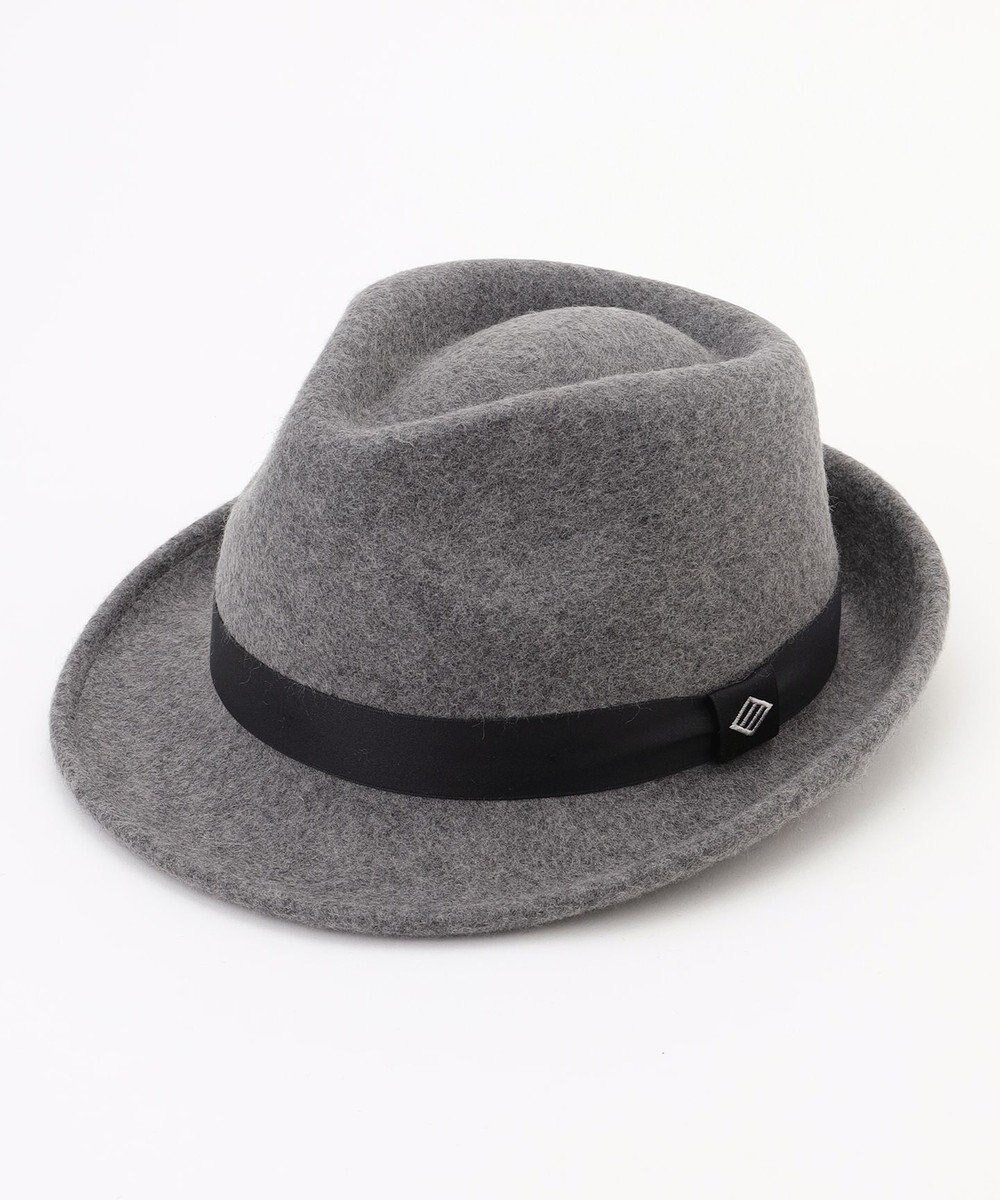 【ジョセフ アブード/JOSEPH ABBOUD / MEN】の【サイズ調整可】フェルトハット インテリア・キッズ・メンズ・レディースファッション・服の通販 founy(ファニー) 　ファッション　Fashion　メンズファッション　Fashion for Men　おすすめ　Recommended / Our Picks　シンプル　Simple, Minimal　ジャケット　Jacket, Outerwear　フィット　Fit, Slim Fit　フェルト　Felt, Felt Fabric　フォルム　Silhouette, Form　フォーマル　Formal, Dressy　ベーシック　Basic, Essential　定番　Standard, Basic Item　帽子　Hat, Headwear　ライトグレー系|ID: prp329100004698490 ipo3291000000033927985