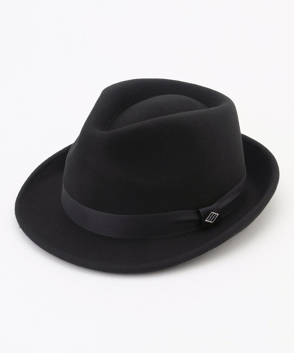 【ジョセフ アブード/JOSEPH ABBOUD / MEN】の【サイズ調整可】フェルトハット インテリア・キッズ・メンズ・レディースファッション・服の通販 founy(ファニー) 　ファッション　Fashion　メンズファッション　Fashion for Men　おすすめ　Recommended / Our Picks　シンプル　Simple, Minimal　ジャケット　Jacket, Outerwear　フィット　Fit, Slim Fit　フェルト　Felt, Felt Fabric　フォルム　Silhouette, Form　フォーマル　Formal, Dressy　ベーシック　Basic, Essential　定番　Standard, Basic Item　帽子　Hat, Headwear　ブラック系|ID: prp329100004698490 ipo3291000000033927986
