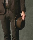 【ジョセフ アブード/JOSEPH ABBOUD / MEN】の【サイズ調整可】フェルトハット ダークブラウン系|ID: prp329100004698490 ipo3291000000033927987