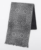 【ジョゼフ オム/JOSEPH HOMME / MEN】の新柄【上質素材】シルクカシミヤ ブックストール / モスクパターンストール ブラック系5|ID: prp329100004698494 ipo3291000000033927999