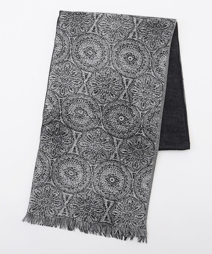 【ジョゼフ オム/JOSEPH HOMME / MEN】の新柄【上質素材】シルクカシミヤ ブックストール / モスクパターンストール インテリア・キッズ・メンズ・レディースファッション・服の通販 founy(ファニー) https://founy.com/ ファッション Fashion メンズファッション Fashion for Men ショール Shawl, Wrap シルク Silk, 100% Silk ストール Stole, Wrap 切替 Switching, Contrast Panel A/W・秋冬 Autumn/Winter |ID: prp329100004698494 ipo3291000000034398100