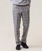 【ジェイ プレス/J.PRESS / MEN】の【ストレッチ / 洗える】トリートメントウールアメリカンチェック スラックス ブラック系4|ID: prp329100004698502 ipo3291000000034220730