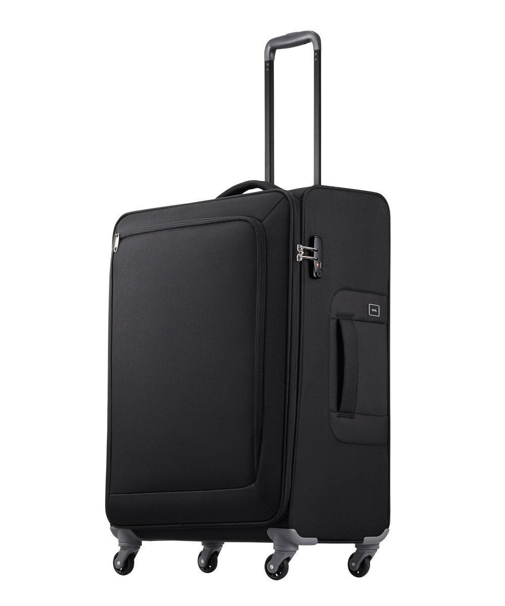 【エースバッグズアンドラゲッジ/ACE BAGS & LUGGAGE】のace. ロックペイントSS キャリーケース 91L 35703 エース インテリア・キッズ・メンズ・レディースファッション・服の通販 founy(ファニー) 　ファッション　Fashion　レディースファッション　Fashion for Women　スーツ　Business Suits & Workwear　シンプル　Simple, Minimal　トラベル　Travel, Travel Gear　手帳　Planner, Notebook　ポケット　Pocket, Pocket Detail　メッシュ　Mesh, Net Fabric　リュック　Backpack, Rucksack　再入荷　Restock / Back in Stock　旅行　Travel　スーツケース キャリーケース　Suitcase / Carry Case　ブラック|ID: prp329100004698504 ipo3291000000033928029