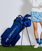 【ピーダブリュサーキュラス/PW CIRCULUS】の【25秋冬 新色追加!】【UNISEX】デタッチャブル キャディバッグ シューズケース・ランドリーケース付 ゴルフ ブルー系|ID: prp329100004698507 ipo3291000000033928041