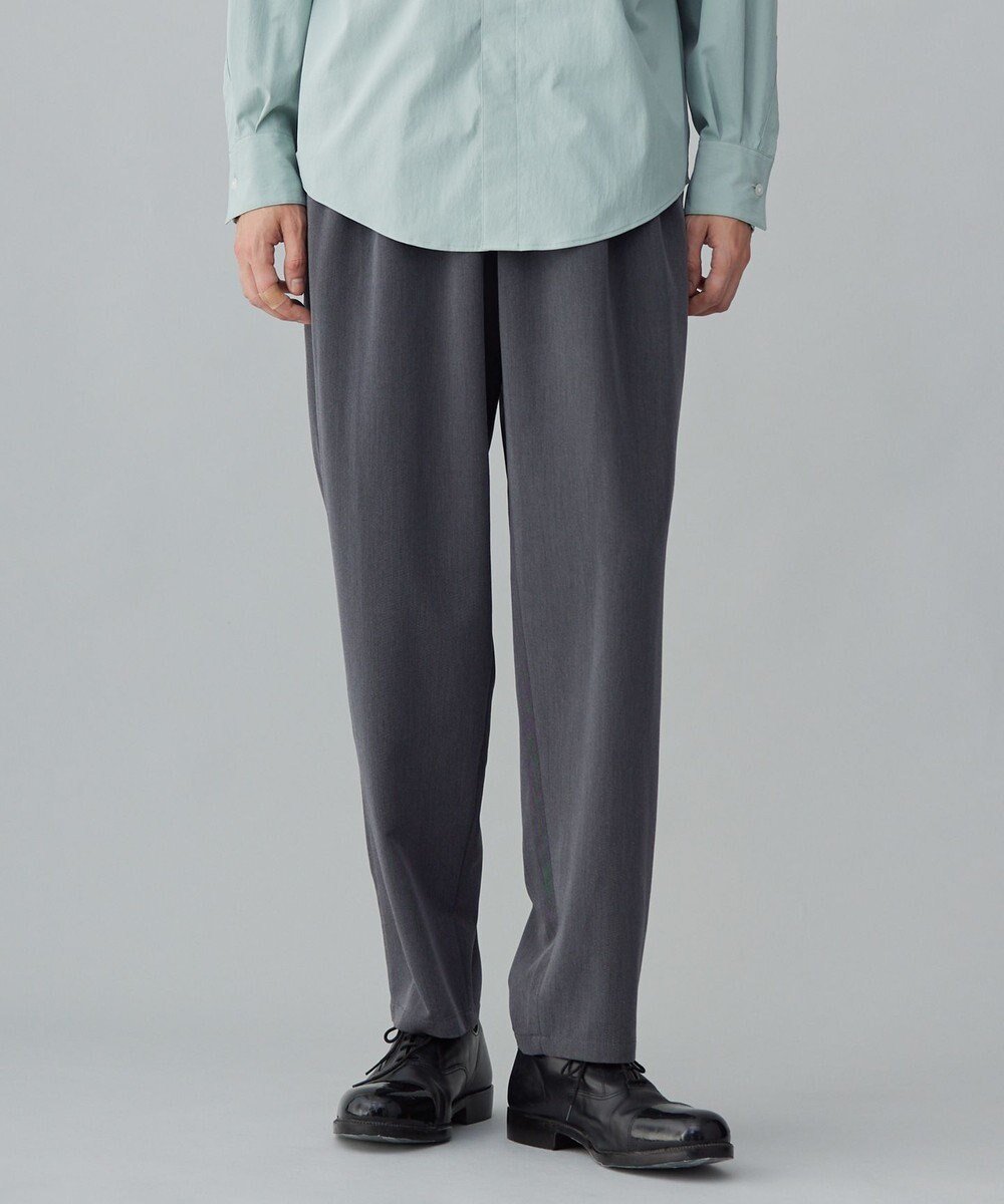 【アンフィーロ/UNFILO / MEN】のスマート イージーパンツ 24年秋冬商品 インテリア・キッズ・メンズ・レディースファッション・服の通販 founy(ファニー) 　ファッション　Fashion　メンズファッション　Fashion for Men　ボトムス　Bottoms　ウォッシャブル　Machine Washable　ジャケット　Jacket, Outerwear　スマート　Smart, Elegant　セットアップ　Set-Up, Coordinated Outfit　ツイル　Twist, Twisted Detail　テーパード　Tapered, Tapered Pants　ビジネス 仕事 通勤　Business / Work / Commuting　プリーツ　Pleats, Pleated　エレガント 上品　Elegant　A/W・秋冬　Autumn/Winter　グレー|ID: prp329100004698508 ipo3291000000033928048