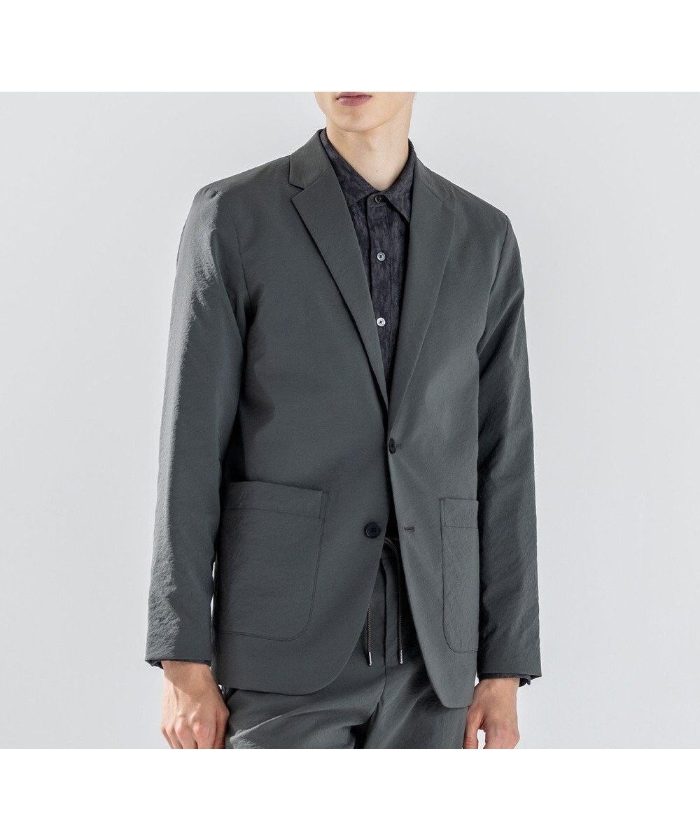 【ジョゼフ オム/JOSEPH HOMME / MEN】の新素材【撥水性/吸湿速乾性/ストレッチ/洗える】グレインウェーブストレッチ / ジャケット 人気、トレンドファッション・服の通販 founy(ファニー) 　ファッション　Fashion　メンズファッション　Fashion for Men　アウター　Men's Coats Outerwear　テーラードジャケット　Tailored Jackets & Blazers　ジャケット　Jacket, Outerwear　ストレッチ　Stretch, Stretchy Fabric　セットアップ　Set-Up, Coordinated Outfit　パッチ　Patch, Appliqué　ポケット　Pocket, Pocket Detail　洗える　Machine Washable　A/W・秋冬　Autumn/Winter　軽量　Lightweight, Ultra Light　 other-1|ID: prp329100004698514 ipo3291000000033928065