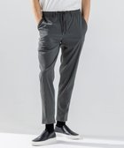 【ジョゼフ オム/JOSEPH HOMME / MEN】の新素材【撥水性/吸湿速乾性/ストレッチ/洗える】グレインウェーブストレッチ ドロスト付テーパードパンツ / PEGG CONVERTIBLE ダークグリーン系|ID: prp329100004698520 ipo3291000000033928089