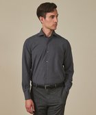 【五大陸/gotairiku / MEN】の【シワになりにくい/ストレッチ/洗える】ウールライク カジュアルシャツ_カッタウェイカラー グレー系|ID: prp329100004698522 ipo3291000000033928097