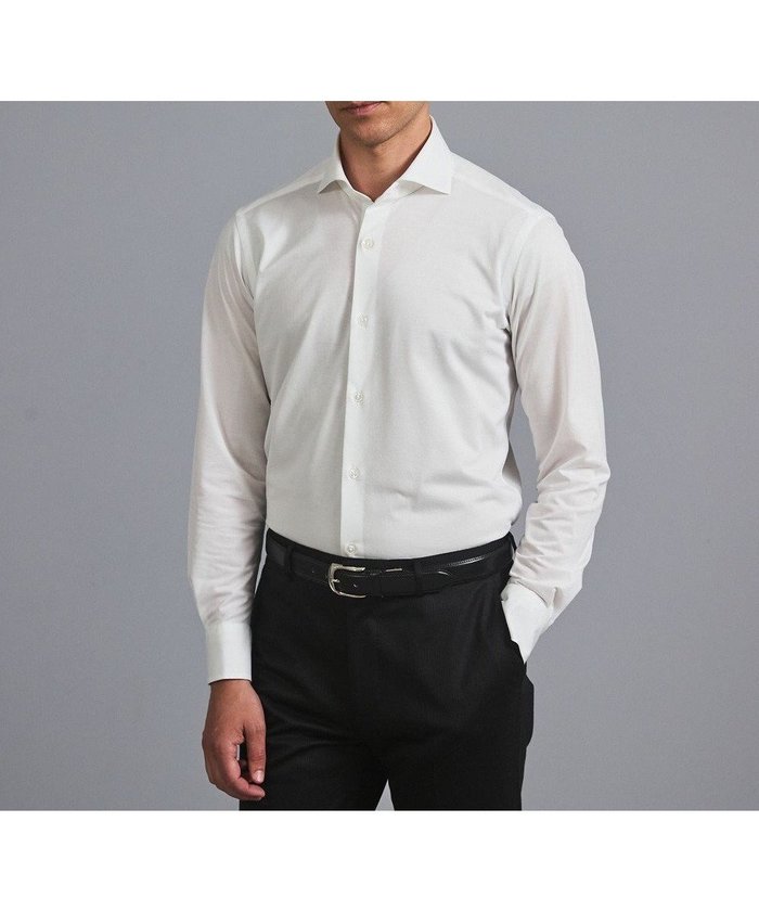 【五大陸/gotairiku / MEN】の【ストレッチ/洗える】Albini ジャージ シャツ_ カッタウェイカラー インテリア・キッズ・メンズ・レディースファッション・服の通販 founy(ファニー) https://founy.com/ ファッション Fashion メンズファッション Fashion for Men トップス・カットソー Cut & Sew Tops メンズシャツ Shirts イタリア Italy ウォッシャブル Machine Washable ストレッチ Stretch, Stretchy Fabric レギュラー Regular, Standard Fit 日本製 Made In Japan 洗える Machine Washable A/W・秋冬 Autumn/Winter |ID: prp329100004698530 ipo3291000000033928138