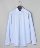 【五大陸/gotairiku / MEN】の【ストレッチ/洗える】Albini ジャージ シャツ_ カッタウェイカラー サックスブルー系|ID: prp329100004698530 ipo3291000000033928140