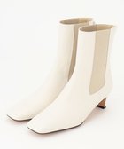 【23区/NIJYUSANKU】のサイドゴア ヒール ブーツ アイボリー系|ID: prp329100004698563 ipo3291000000034387617