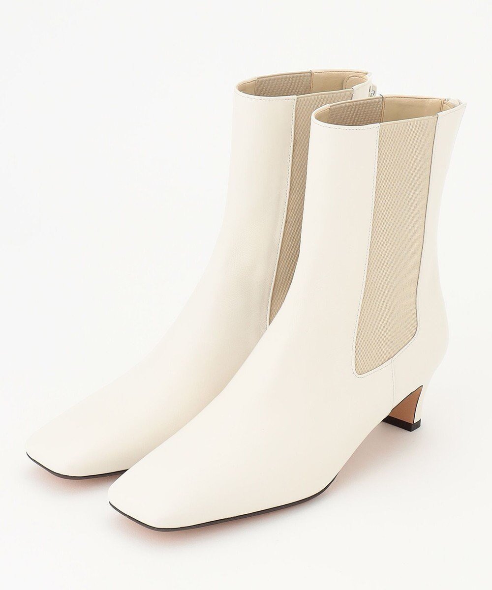 【23区/NIJYUSANKU】のサイドゴア ヒール ブーツ インテリア・キッズ・メンズ・レディースファッション・服の通販 founy(ファニー) ファッション Fashion レディースファッション Fashion for Women 2023年 2023 2023-2024秋冬・A/W Autumn/Winter 2023–24 AW23–24 スリム Slim, Slim Fit A/W・秋冬 Autumn/Winter アイボリー系|ID: prp329100004698563 ipo3291000000034387617