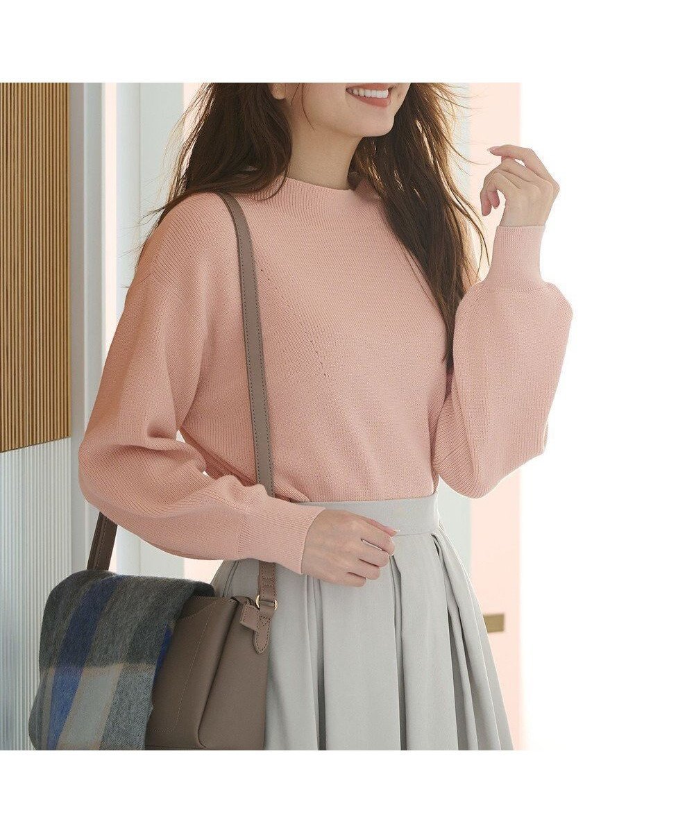 【エニー/ANY】の【洗濯機可能/8色展開】ソフトタッチポリエステルニット インテリア・キッズ・メンズ・レディースファッション・服の通販 founy(ファニー) ファッション Fashion レディースファッション Fashion for Women トップス・カットソー Cut & Sew Tops ニット Knit Tops & Sweaters セーター Sweater, Knitwear バランス Balance, Style Balance ボトルネック Bottle Neck, Mock Neck A/W・秋冬 Autumn/Winter ピンク|ID: prp329100004698564 ipo3291000000034605871