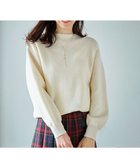 【エニー/ANY】の【洗濯機可能/8色展開】ソフトタッチポリエステルニット エクリュ|ID: prp329100004698564 ipo3291000000034605872