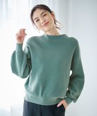 【エニー/ANY】の【洗濯機可能/8色展開】ソフトタッチポリエステルニット グリーン|ID: prp329100004698564 ipo3291000000034605873