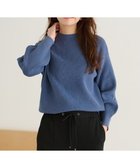 【エニー/ANY】の【洗濯機可能/8色展開】ソフトタッチポリエステルニット ブルー|ID: prp329100004698564 ipo3291000000034605877
