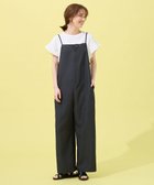 【エニー/ANY】の【洗濯機可】フロントジップサロペット チャコール|ID: prp329100004698575 ipo3291000000033928448