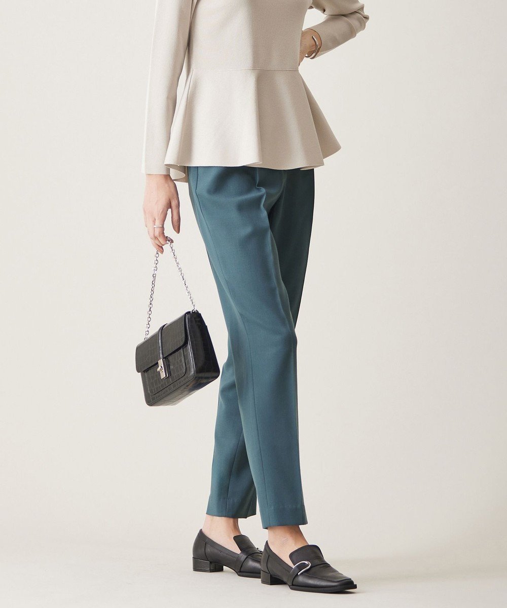 【アイシービー/iCB】の【洗える】ウール2WAYストレッチ テーパードパンツ インテリア・キッズ・メンズ・レディースファッション・服の通販 founy(ファニー) 　ファッション　Fashion　レディースファッション　Fashion for Women　パンツ　Pants & Trousers　洗える　Machine Washable　キャミソール　Camisole, Spaghetti Strap Top　ジャケット　Jacket, Outerwear　ストレッチ　Stretch, Stretchy Fabric　ストレート　Straight, Straight Cut　スマート　Smart, Elegant　セットアップ　Set-Up, Coordinated Outfit　センター　Center, Center Line　ワイド　Wide, Wide Fit　A/W・秋冬　Autumn/Winter　おすすめ　Recommended / Our Picks　2023年　2023　2023-2024秋冬・A/W　Autumn/Winter 2023–24 AW23–24　ダルブルー系|ID: prp329100004698580 ipo3291000000034338048