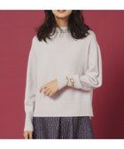 【組曲/KUMIKYOKU】の【飯豊まりえさん着用・Oggi12月号掲載】ウールカシミヤミックス ロールネック ニット アイスピンク系|ID: prp329100004698581 ipo3291000000033928482