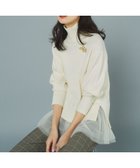 【組曲/KUMIKYOKU】の【飯豊まりえさん着用・Oggi12月号掲載】ウールカシミヤミックス ロールネック ニット パールホワイト系|ID: prp329100004698581 ipo3291000000033928483