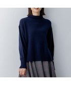 【組曲/KUMIKYOKU】の【飯豊まりえさん着用・Oggi12月号掲載】ウールカシミヤミックス ロールネック ニット ネイビー系|ID: prp329100004698581 ipo3291000000033928486