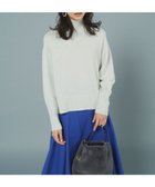 【組曲/KUMIKYOKU】の【飯豊まりえさん着用・Oggi12月号掲載】ウールカシミヤミックス ロールネック ニット 【WEB限定】シルバーグレー系9|ID: prp329100004698581 ipo3291000000033928487