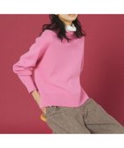 【組曲/KUMIKYOKU】のウールカシミヤミックス ロールネック ニット 人気、トレンドファッション・服の通販 founy(ファニー) ファッション Fashion レディースファッション Fashion for Women トップス・カットソー Cut & Sew Tops ニット Knit Tops & Sweaters カーディガン Cardigan, Knitwear コンパクト Compact, Small Size シルバー Silver, Metallic Silver シンプル Simple, Minimal スリット Slit, Slit Detail セーター Sweater, Knitwear タートルネック Turtleneck, High Neck ハイネック High Neck, Mock Neck バランス Balance, Style Balance ローズ Rose, Rose Motif A/W・秋冬 Autumn/Winter エレガント 上品 Elegant thumbnail 【WEB限定】ローズピンク系9|ID: prp329100004698581 ipo3291000000034736537