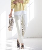 【ジェイ プレス/J.PRESS】の【洗える】ストレッチ テーパード パンツ ベージュ系|ID: prp329100004698582 ipo3291000000033928490