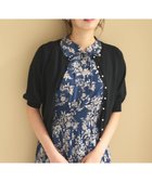 【フェルゥ/Feroux】の【接触冷感・UVカット】ハーフスリーブ カーディガン ブラック系|ID: prp329100004698595 ipo3291000000034757511