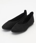【エニー/ANY】の【定番人気・履き心地抜群】走れるバレエパンプス ブラックスエード|ID: prp329100004698596 ipo3291000000033928562