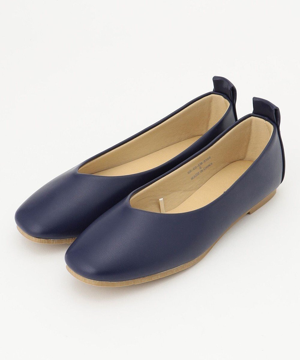 【エニー/ANY】の走れるバレースリッポン インテリア・キッズ・メンズ・レディースファッション・服の通販 founy(ファニー) 　ファッション　Fashion　レディースファッション　Fashion for Women　インソール　Shoe Insole　春　Spring　今季　This Season, Current Season　シューズ　Shoes, Footwear　シンプル　Simple, Minimal　定番　Standard, Basic Item　人気　Popular, Best Seller　フィット　Fit, Slim Fit　S/S・春夏　SS, Spring/Summer, Warm Season　再入荷　Restock / Back in Stock　おすすめ　Recommended / Our Picks　夏　Summer　ビジネス 仕事 通勤　Business / Work / Commuting　ネイビー|ID: prp329100004698597 ipo3291000000034211155