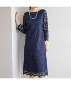 【23区/NIJYUSANKU】の【APPLAUDIR】シャイニーフラワーレース ドレス 人気、トレンドファッション・服の通販 founy(ファニー) ファッション Fashion レディースファッション Fashion for Women ワンピース Dresses フォーマル・パーティードレス・結婚式用ドレス Elegant & Casual Dresses エレガント 上品 Elegant シルバー Silver, Metallic Silver ストレート Straight, Straight Cut センター Center, Center Line ドレス Dress, One-Piece パーティ Party, Party Style モチーフ Motif, Design Theme ラッセル Raschel, Raschel Lace ランダム Random, Irregular レース Lace, Lace Fabric A/W・秋冬 Autumn/Winter 新作・新入荷 New Arrivals / New In 結婚式 Wedding 2025年 2025 2025-2026秋冬・A/W Autumn/Winter 2025–26 AW25–26 thumbnail ネイビー系|ID: prp329100004698604 ipo3291000000033928598