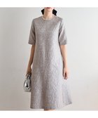 【23区/NIJYUSANKU】の【APPLAUDIR】フラワージャカード ドレス 人気、トレンドファッション・服の通販 founy(ファニー) ファッション Fashion レディースファッション Fashion for Women ワンピース Dresses フォーマル・パーティードレス・結婚式用ドレス Elegant & Casual Dresses エレガント 上品 Elegant ジャカード／ジャガード Jacquard, Woven Pattern ドレス Dress, One-Piece パーティ Party, Party Style フラワー Flower, Floral リーフ Leaf, Botanical Leaf A/W・秋冬 Autumn/Winter 新作・新入荷 New Arrivals / New In 結婚式 Wedding 2025年 2025 2025-2026秋冬・A/W Autumn/Winter 2025–26 AW25–26 thumbnail ライトグレー系|ID: prp329100004698606 ipo3291000000033928624