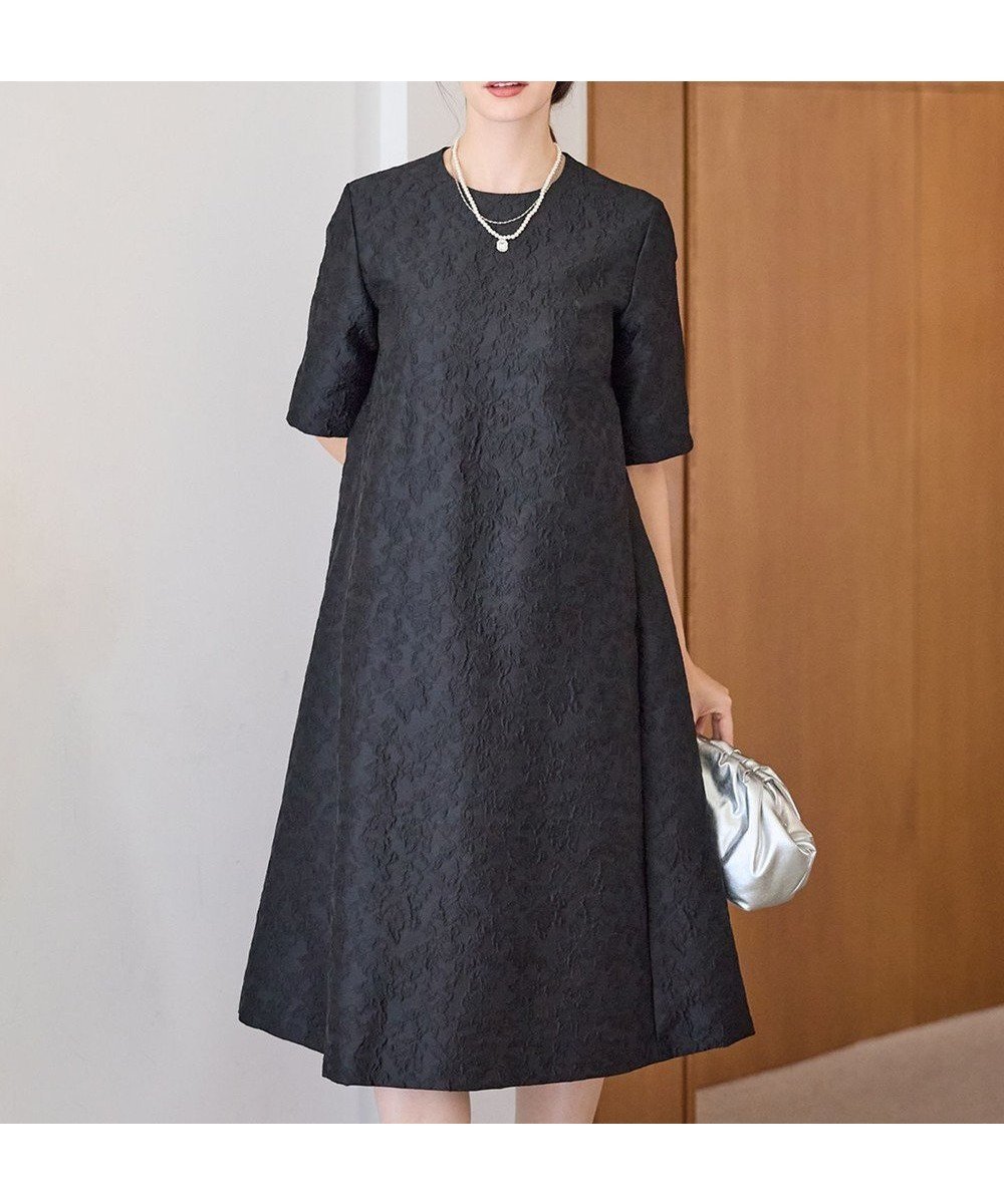 【23区/NIJYUSANKU】の【APPLAUDIR】フラワージャカード ドレス 人気、トレンドファッション・服の通販 founy(ファニー) ファッション Fashion レディースファッション Fashion for Women ワンピース Dresses フォーマル・パーティードレス・結婚式用ドレス Elegant & Casual Dresses エレガント 上品 Elegant ジャカード/ジャガード Jacquard, Woven Pattern ドレス Dress, One-Piece パーティ Party, Party Style フラワー Flower, Floral リーフ Leaf, Botanical Leaf A/W・秋冬 Autumn/Winter 結婚式 Wedding 2025年 2025 2025-2026秋冬・A/W Autumn/Winter 2025–26 AW25–26 other-1|ID: prp329100004698606 ipo3291000000033985703