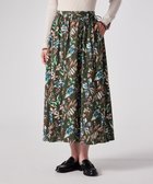 【ポール スミス/Paul Smith】のNumber Floral ギャザースカート カーキ|ID: prp329100004698609 ipo3291000000034029250