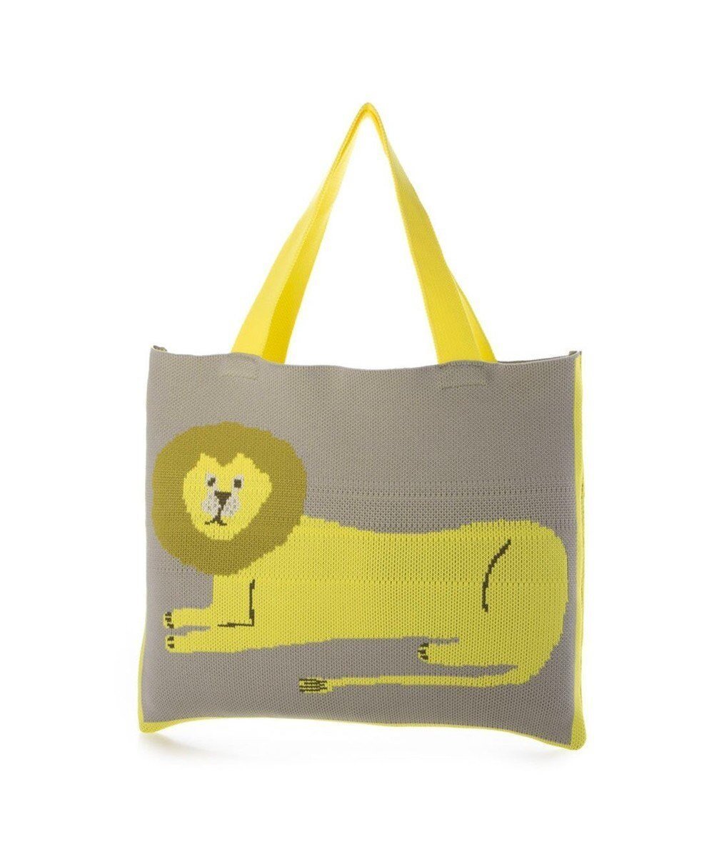 【アンビリオン/UNBILLION】のカシュカシュ cachecache / アニマルモチーフニットトート インテリア・キッズ・メンズ・レディースファッション・服の通販 founy(ファニー) ファッション Fashion レディースファッション Fashion for Women トップス・カットソー Cut & Sew Tops ニット Knit Tops & Sweaters アニマル Animal Print イラスト Illustration カラフル Colorful Design ネコ Cat, Feline Motif 猫 Cat, Kitty ハンド Hand, Handmade ミックス Mix, Mixed Style モチーフ Motif, Design Theme 再入荷 Restock / Back in Stock イエローミックス|ID: prp329100004698616 ipo3291000000033928736