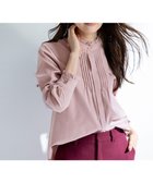 【エニィ スィス/any SiS】のピンタックフリル シャツ ピンク|ID: prp329100004698620 ipo3291000000033950059