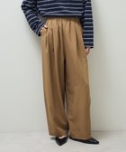 【グリーンパークス/Green Parks】の・ELENCARE DUE ツイルタックコクーンパンツ Beige|ID: prp329100004698628 ipo3291000000033928783