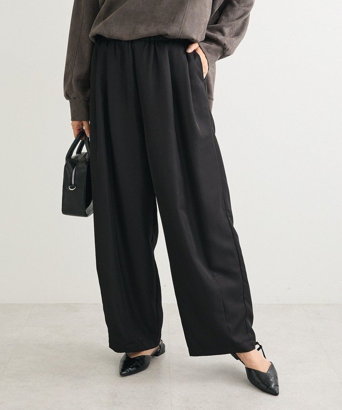 【グリーンパークス/Green Parks】の・ELENCARE DUE ツイルタックコクーンパンツ インテリア・キッズ・メンズ・レディースファッション・服の通販 founy(ファニー) https://founy.com/ ファッション Fashion レディースファッション Fashion for Women パンツ Pants & Trousers おすすめ Recommended / Our Picks ツイル Twist, Twisted Detail ポケット Pocket, Pocket Detail A/W・秋冬 Autumn/Winter |ID: prp329100004698628 ipo3291000000034007343