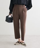 【グリーンパークス/Green Parks】のきれいシルエットパンツ(テーパード) Brown|ID: prp329100004698632 ipo3291000000033928796