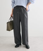 【グリーンパークス/Green Parks】のウエストレイヤードワイドパンツ Gray Mixture|ID: prp329100004698646 ipo3291000000033928852
