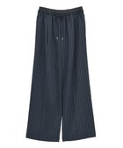 【グリーンパークス/Green Parks】のウエストレイヤードワイドパンツ 人気、トレンドファッション・服の通販 founy(ファニー) ファッション Fashion レディースファッション Fashion for Women パンツ Pants & Trousers ギャザー Gathered, Ruffled ストライプ Stripe, Striped Pattern ダブル Double, Double-Breasted チェック Check, Plaid, Tartan トレンド Trend, Trending Now ポケット Pocket, Pocket Detail ロング Long, Long-Length ワイド Wide, Wide Fit A/W・秋冬 Autumn/Winter thumbnail Stripe Navy|ID: prp329100004698646 ipo3291000000036087168