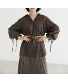 【グリーンパークス/Green Parks】のイージーケア袖シャーリングシャツ 人気、トレンドファッション・服の通販 founy(ファニー) ファッション Fashion レディースファッション Fashion for Women トップス・カットソー Cut & Sew Tops シャツ・ブラウス・オフィスカジュアル Elegant Blouses & Button-Ups 秋 Autumn コンシャス Conscious, Bodycon シャーリング Shirring, Ruched ショルダー Shoulder, Shoulder Strap スラックス Slacks, Dress Pants スリット Slit, Slit Detail スリーブ Sleeve, Long Sleeve / Short Sleeve ドロップ Drop Shoulder, Dropped Style ビッグ Big, Oversized ポケット Pocket, Pocket Detail A/W・秋冬 Autumn/Winter thumbnail Brown|ID: prp329100004698647 ipo3291000000035715023