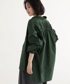 【グリーンパークス/Green Parks】のイージーケア袖シャーリングシャツ 人気、トレンドファッション・服の通販 founy(ファニー) ファッション Fashion レディースファッション Fashion for Women トップス・カットソー Cut & Sew Tops シャツ・ブラウス・オフィスカジュアル Elegant Blouses & Button-Ups 秋 Autumn コンシャス Conscious, Bodycon シャーリング Shirring, Ruched ショルダー Shoulder, Shoulder Strap スラックス Slacks, Dress Pants スリット Slit, Slit Detail スリーブ Sleeve, Long Sleeve / Short Sleeve ドロップ Drop Shoulder, Dropped Style ビッグ Big, Oversized ポケット Pocket, Pocket Detail A/W・秋冬 Autumn/Winter thumbnail Green|ID: prp329100004698647 ipo3291000000035715026
