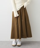 【クラフトスタンダードブティック/CRAFT STANDARD BOUTIQUE】のタックツイルプリーツスカート Khaki|ID: prp329100004698660 ipo3291000000033928916