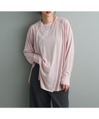 【クラフトスタンダードブティック/CRAFT STANDARD BOUTIQUE】のリブ切替ラグランチュニック 人気、トレンドファッション・服の通販 founy(ファニー) ファッション Fashion レディースファッション Fashion for Women ワンピース Dresses チュニック Tunic Tops & Dresses 切替 Switching, Contrast Panel シンプル Simple, Minimal ジャケット Jacket, Outerwear スリット Slit, Slit Detail チュニック Tunic, Long Top ベスト Vest, Waistcoat ベーシック Basic, Essential ボトム Bottoms, Lower Wear ポケット Pocket, Pocket Detail ワイド Wide, Wide Fit A/W・秋冬 Autumn/Winter thumbnail Pink|ID: prp329100004698663 ipo3291000000033928925