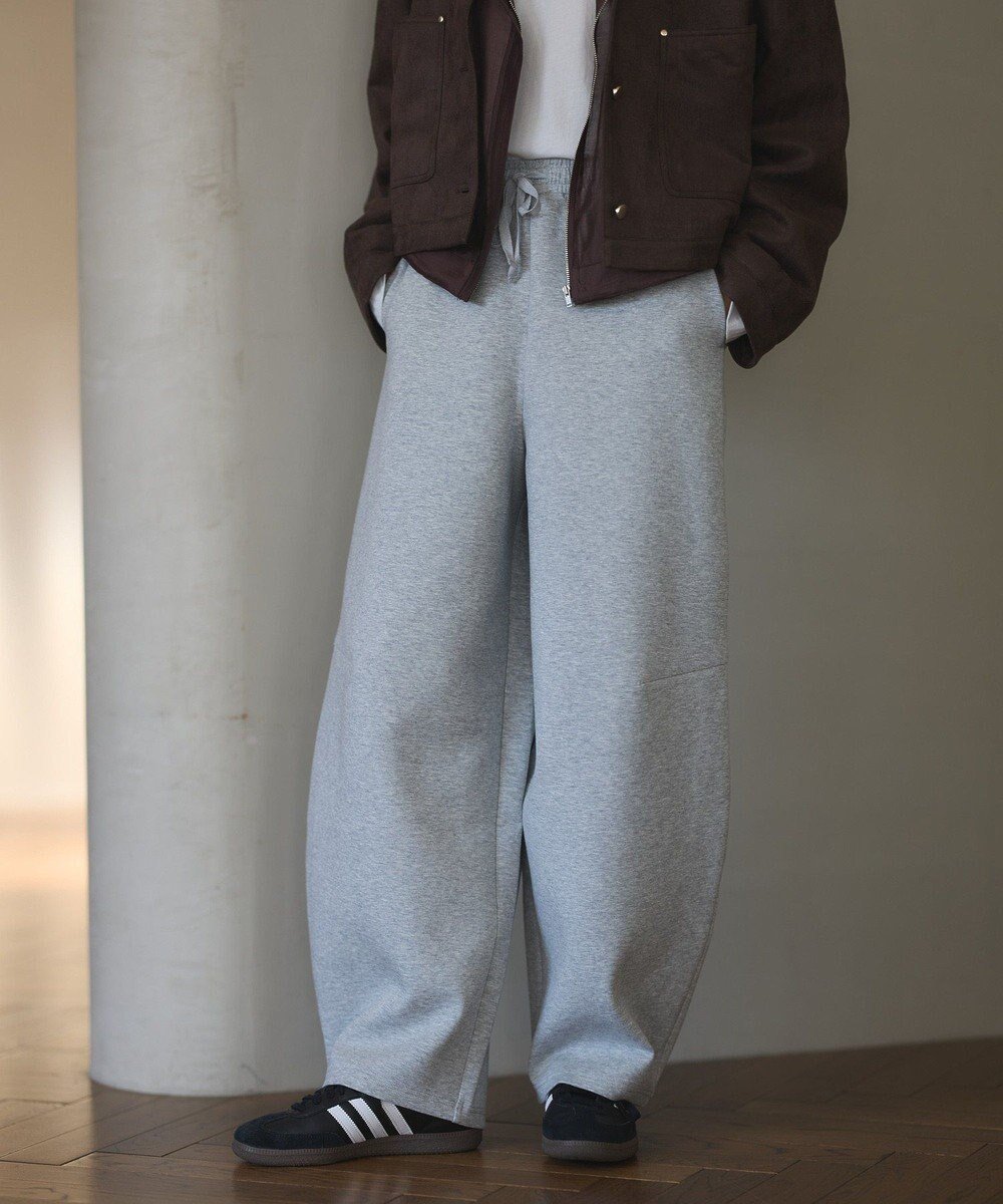 【クラフトスタンダードブティック/CRAFT STANDARD BOUTIQUE】のダンボールカーブパンツ インテリア・キッズ・メンズ・レディースファッション・服の通販 founy(ファニー) 　ファッション　Fashion　レディースファッション　Fashion for Women　パンツ　Pants & Trousers　シューズ　Shoes, Footwear　シンプル　Simple, Minimal　ジャケット　Jacket, Outerwear　スニーカー　Sneakers, Trainers　フラット　Flat, Flat Shoes　ポケット　Pocket, Pocket Detail　リラックス　Relax, Relaxed Fit　A/W・秋冬　Autumn/Winter　おすすめ　Recommended / Our Picks　Gray Mixture|ID: prp329100004698667 ipo3291000000033928939